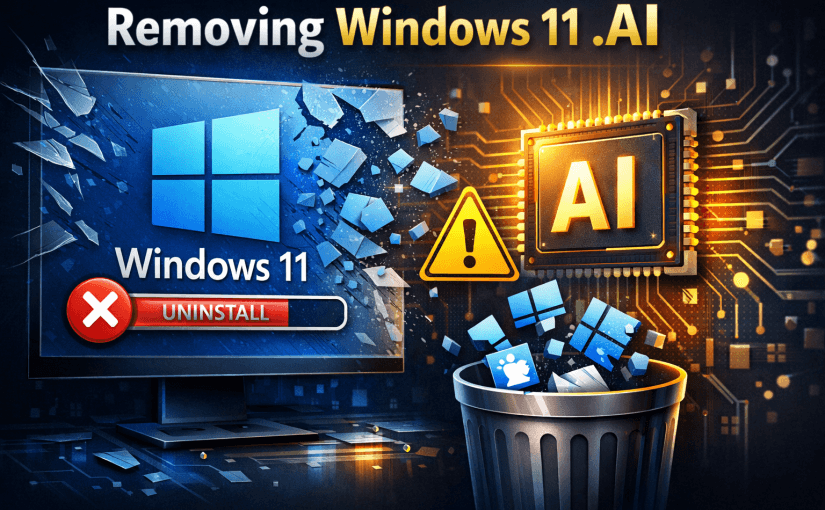 Remove Windows 11 AI Features Using PowerShell